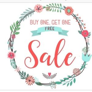 BOGO sale Last week of March